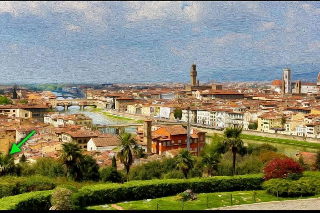 Monica Appartamento Con Giardino Al Ponte Vecchio Florence Ngoại thất bức ảnh